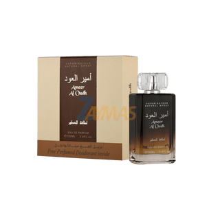 Ameer Al Oudh 100ml EDP by Lattafa Perfume Spray OUD with Free Deodorant FAST - simplyislam