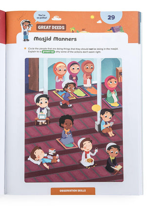 Ramadan Activity Book (Big Kids) - simplyislam