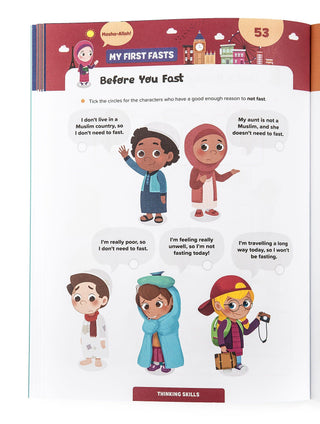 Ramadan Activity Book (Big Kids) - simplyislam