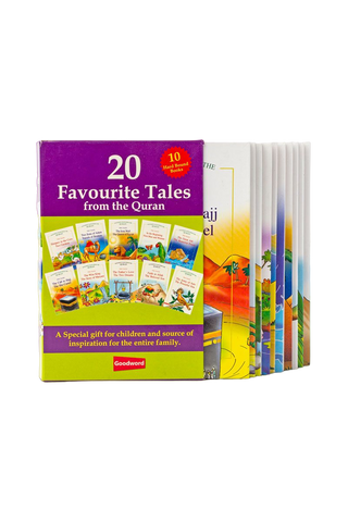 20 Favourite Tales from the Quran Gift Box (Ten Hard Bound books)