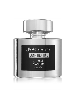 Lattafa Confidential Platinum Unisex Perfume