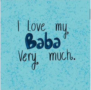 I Love My Baba (paperback)