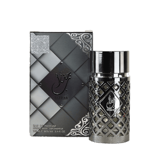 Jazzab Silver By Ard Al Zaafaran Woody Spicy Cedar Agarwood Amber Musk EDP 100ml - simplyislam