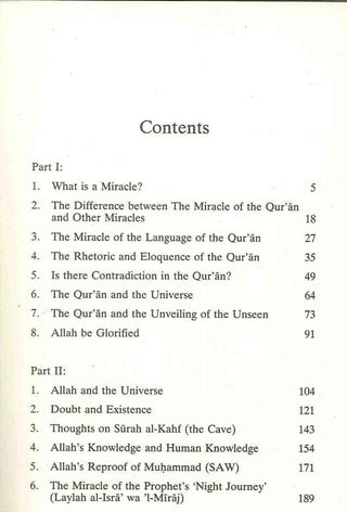 The Miracles of the Quran
