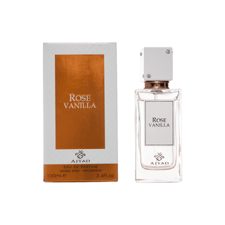Rose Vanilla 100ml Eau De Parfum by Ajyad Floral Arabian Perfume Spray for Women - simplyislam